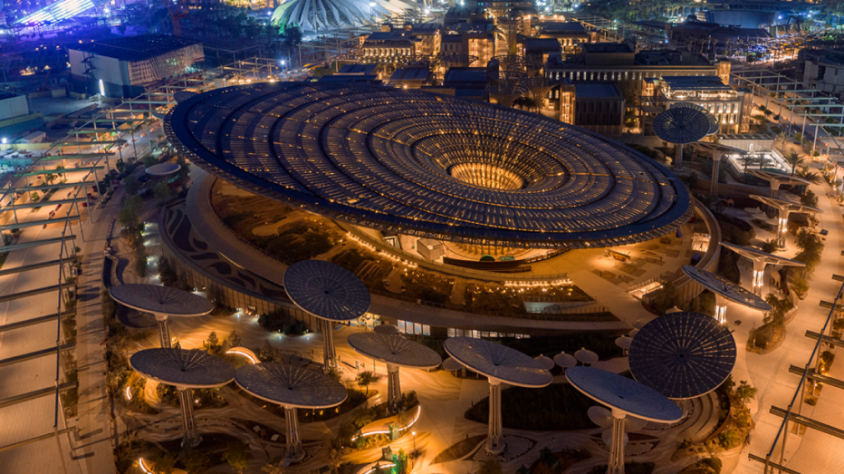 Terra at night - Expo 2020 Dubai